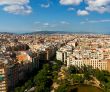 Barcelona cityscape from Sagrada Familia