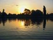 Sunset on the lake