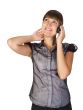 Woman on Phone