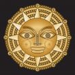 ancient gold medallion solar