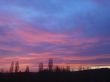 Fire burning sky