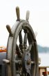 old wooden ship rudder