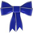 blue bow