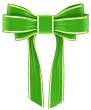 green bow