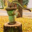 Rusty olf water pump