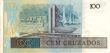 100 Cruzado banknote