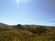 Caucasus landscape and autumn nature