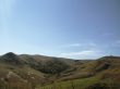 Caucasus landscape and autumn nature in daylight