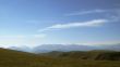 Caucasus landscape and autumn nature in daylight