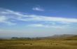 Caucasus landscape and autumn nature in daylight
