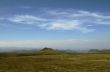 Caucasus landscape and autumn nature in daylight