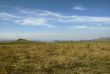 Caucasus landscape and autumn nature in daylight