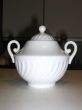 Porcelain sugar bowl.