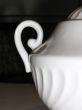 Porcelain sugar bowl.