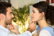 Couple touching each others faces