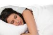 Woman sleeping peacefully