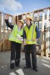 at the construction site