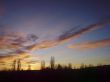 Sunset and the clouds