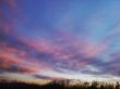 Sunset and the clouds