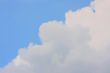 Background of blue sky.