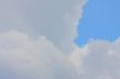 Background of blue sky and clouds.