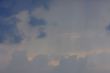 Background of sky with thunderclouds.