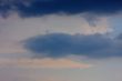 Background of sky with thunderclouds.