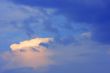 Background of blue sky.