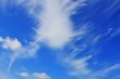 Background of blue sky.