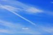 Background of blue sky.