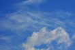 Background of blue sky.