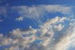 Background of blue sky.