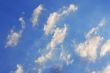 Background of blue sky.