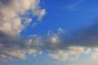 Background of blue sky.