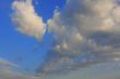 Background of blue sky.