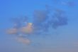 Background of blue sky.