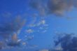 Background of blue sky.