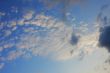 Background of blue sky.