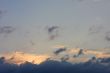 Background of sky with thunderclouds.