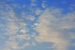 Background of blue sky.
