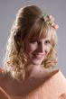 Bride in cream dress. Portrait 2