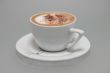 Cappucino in white cup