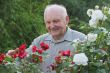 Portrait of grower of roses
