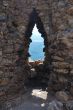outlook from a castle