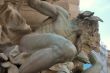 figure on fountain