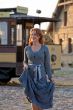 Women and retro tram
