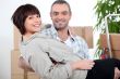 Man carrying his wife over the threshold
