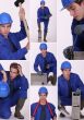 Collage of a construction worker