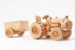 Wooden tractor