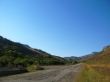 Road between the mountains